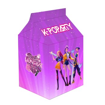 Scatolina Milk portaconfetti Kpop demon Hunter - 50 pz