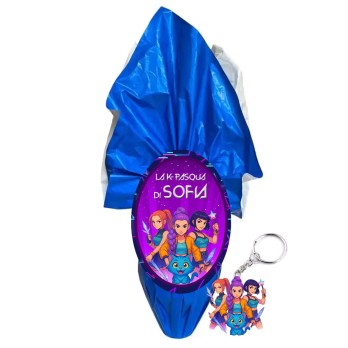 Uovo di Pasqua Kpop Demon Hunters Con portachiavi e tazza personalizzabile