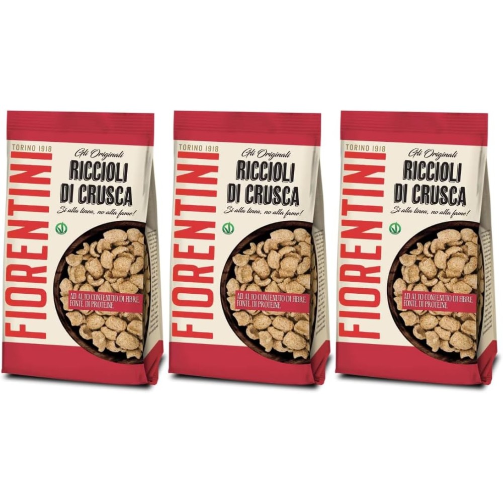 Riccioli di Crusca Gli Originali Fiorentini 3 x 250 gr