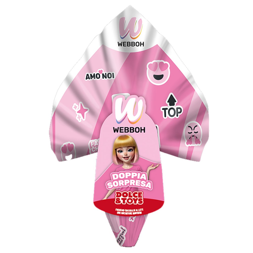 Uovo di Pasqua Webboh 250 grammi + tazza personalizzabile