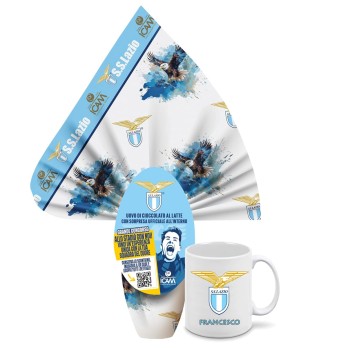 Uovo di Pasqua S.S. Lazio da 180 gr + tazza personalizzabile