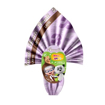 Uovo di Pasqua Cioccolato al latte 150 gr Masha e Orso