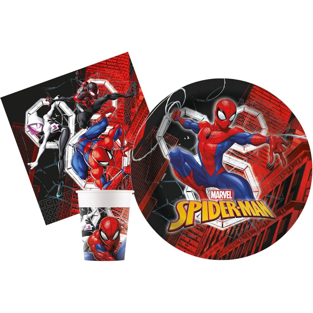 Marvel Spider-Man World of Webs per 24 persone