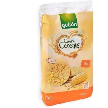 Gullon Cuor di Cereale Gallette di Mais Senza Glutine 100g 8 Confezioni