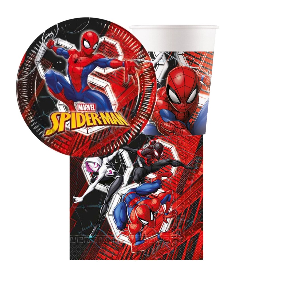 Kit 16 persone Spider-Man World Of Webs