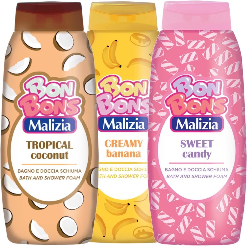 Malizia Bagnodoccia Schiuma Tropical Coconut – Profumo Fresco e Esotico di Cocco