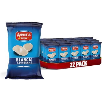 AMICA Chips | Patatine Blanca Pellet, Leggera e Croccante 22 Pezzi