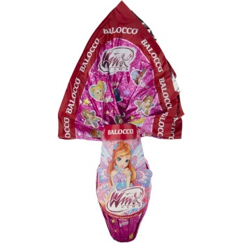 Uovo di Pasqua Winx 240 g + borraccia e sacca personalizzabili