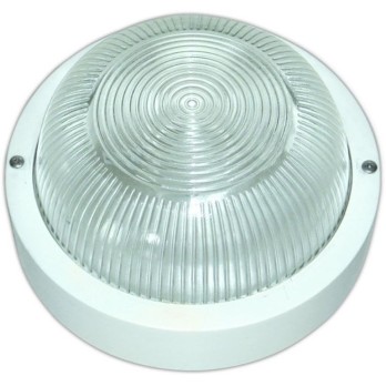 2X PLAFONIERA TONDA ARNO GL S1301 BIANCHE ILLUMINAZIONE DA ESTERNO GIARDINO CASA