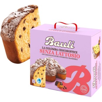 Colomba Bauli Senza Lattosio Con Gocce di Cioccolato 750 g