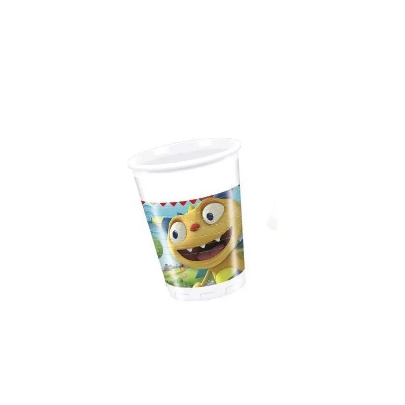 KIT N2 COORDINATO TAVOLA PER FESTE BAMBINI HENRY HUGGLE MONSTER 