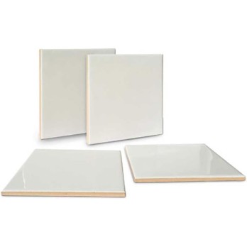 20 mattonelline in ceramica 5 cm con rivestimento polimerico per la sublimazione