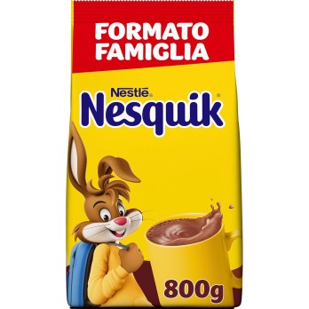 NESQUIK Preparato per Bevanda con Cacao Solubile, Sacchetto 800g