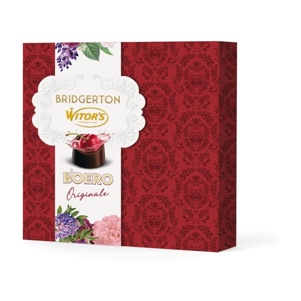 WITOR’S Bridgerton Cioccolatini Ripieni Assortiti Praline di Cioccolato Finissimo - 200 gr Boero)
