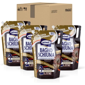 Milmil Sapone Liquido Argan Oil Fragrance 4 x 2000 ML