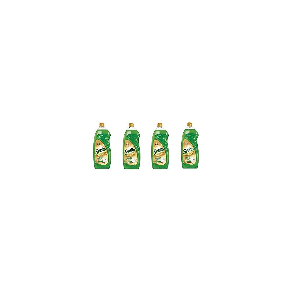 4 svelto detersivi per piatti svelto al limone con vero succo al limone 4x1000ml