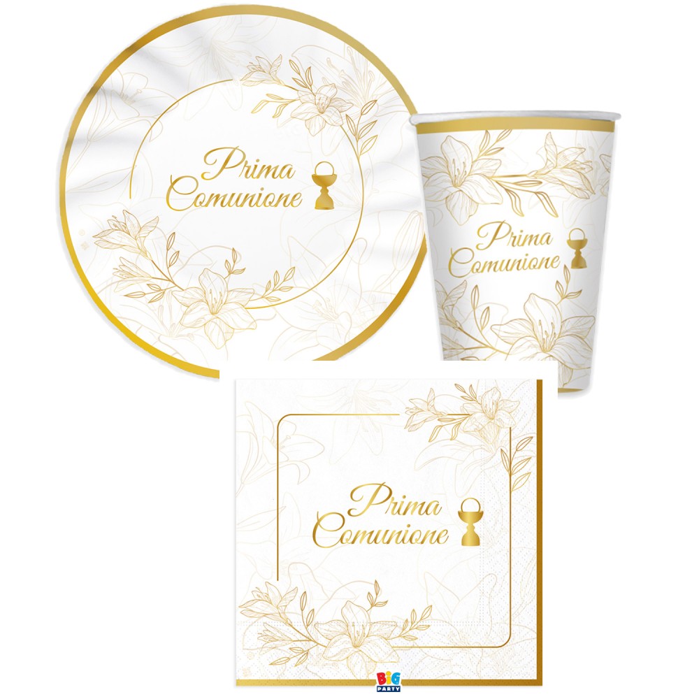 Kit 12 persone Prima Comunione elegant