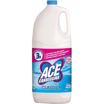 ACE Candeggina Classica – 2 Flaconi da 5 Litri