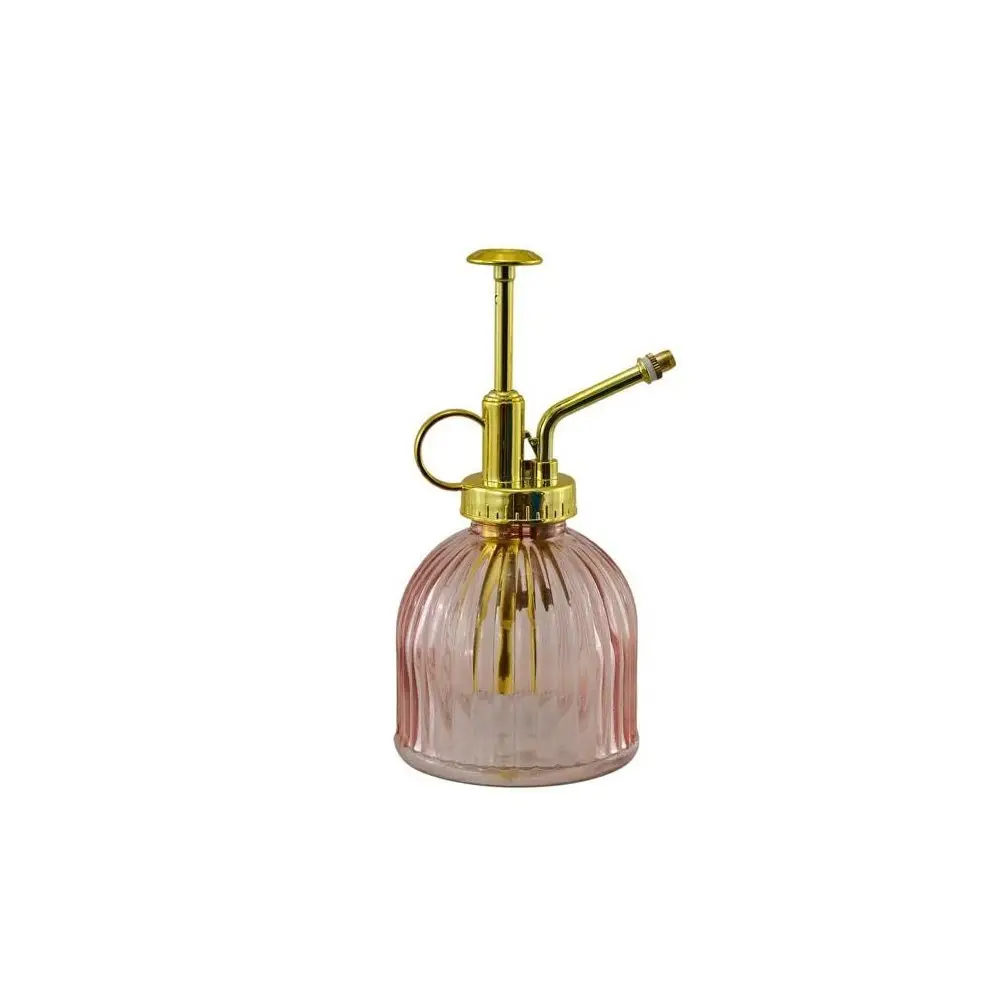 BOTTIGLIA RIGATA BASSA ROSA CHIARO ORO 8X16 cm 1458011