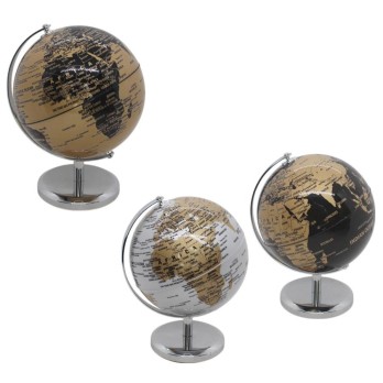 MAPPAMONDO PVC CON STRUTTURA METALLO MODELLI ASS. E CASUALI 63240 15 CM