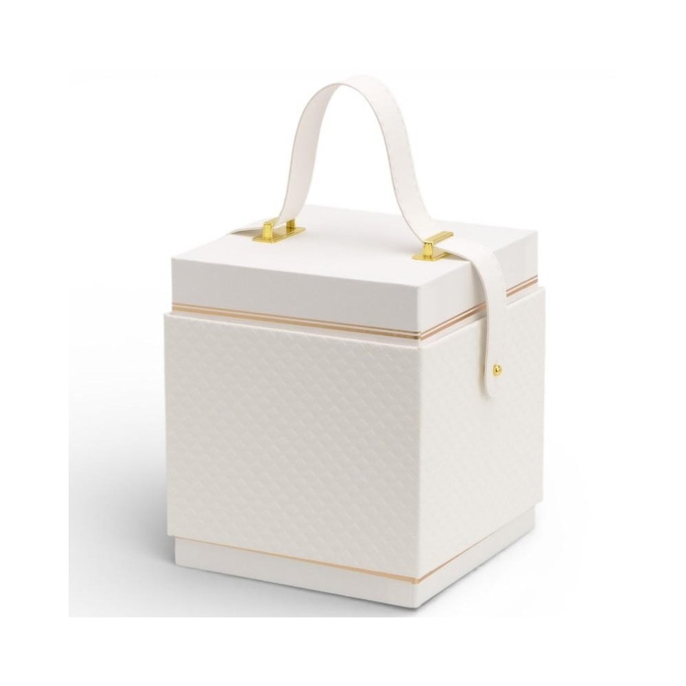 scatola quadrata joy white 126 x 126 x 140 h 26272005B