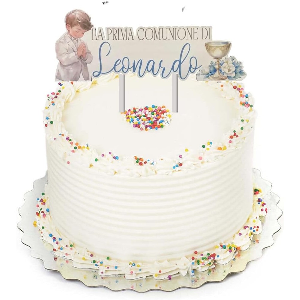 Cake Topper in Plexiglass Romantic boy/girl a scelta personalizzabile