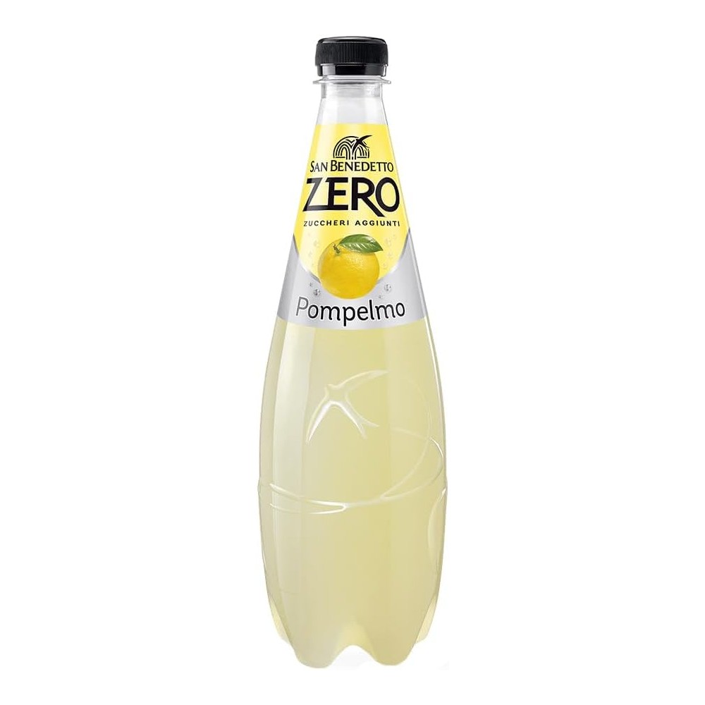 6X San Benedetto Zero gusto Pompelmo Zero Zuccheri Aggiunti Bibita Analcolica 750ml