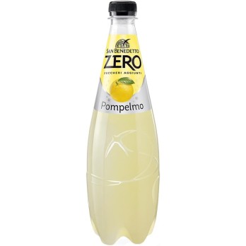 6X San Benedetto Zero gusto Pompelmo Zero Zuccheri Aggiunti Bibita Analcolica 750ml