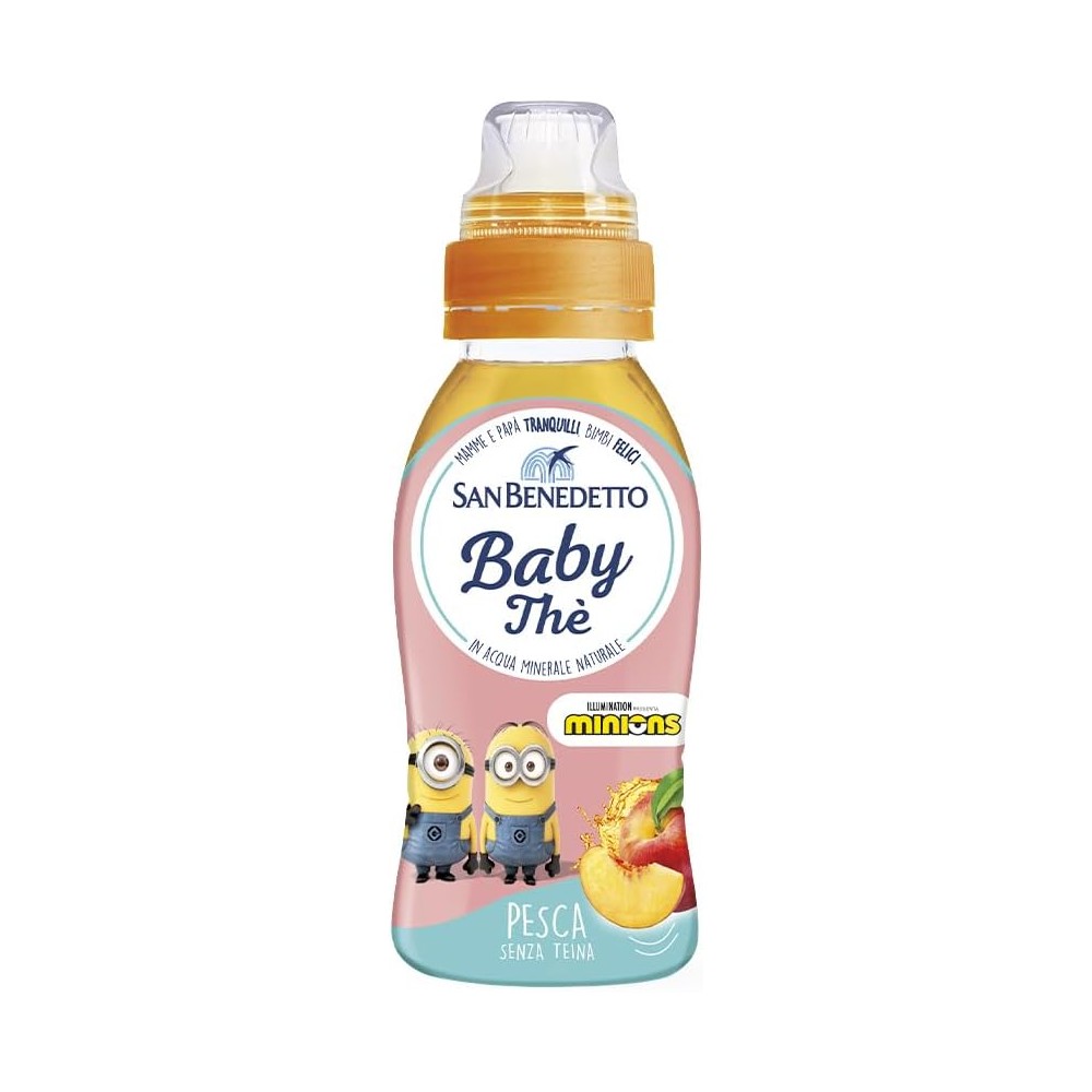 10X San Benedetto Baby The al gusto di Pesca Senza Teina 250ml [10 Bottiglie]