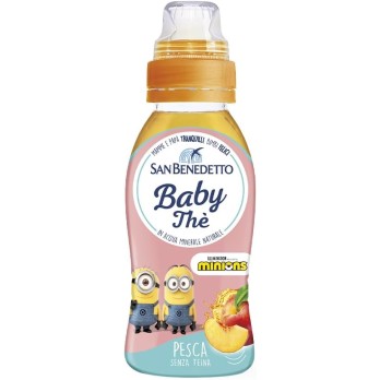 10X San Benedetto Baby The al gusto di Pesca Senza Teina 250ml [10 Bottiglie]