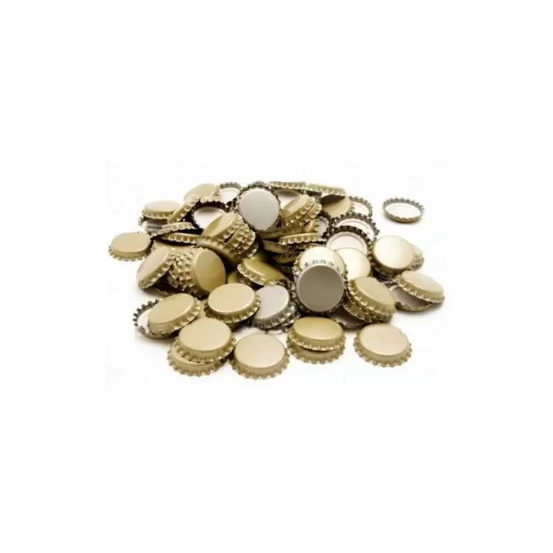 IRPot - 500 X TAPPI A CORONA PER ALIMENTI BOTTIGLIE VINO BIRRA SALSE CONSERVE