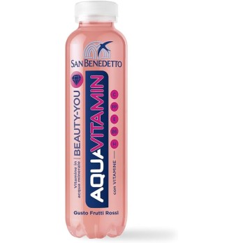 San Benedetto Aquavitamin Bevanda al gusto di Frutti Rossi BEAUTY-YOU 400ml