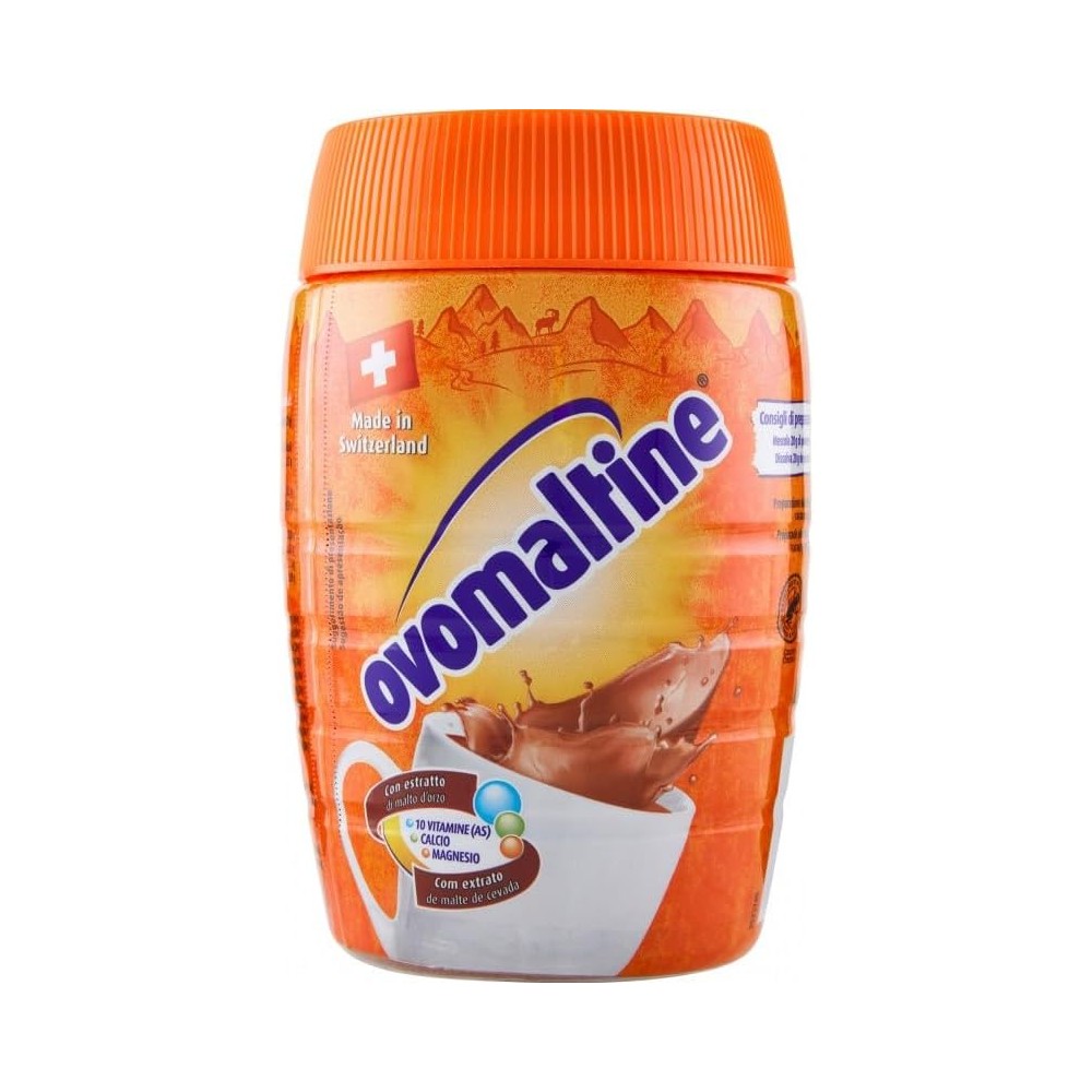 Ovomaltine Praparato Solubile al Malto D'Orzo Cacao Vitamine e Minerali - 400g