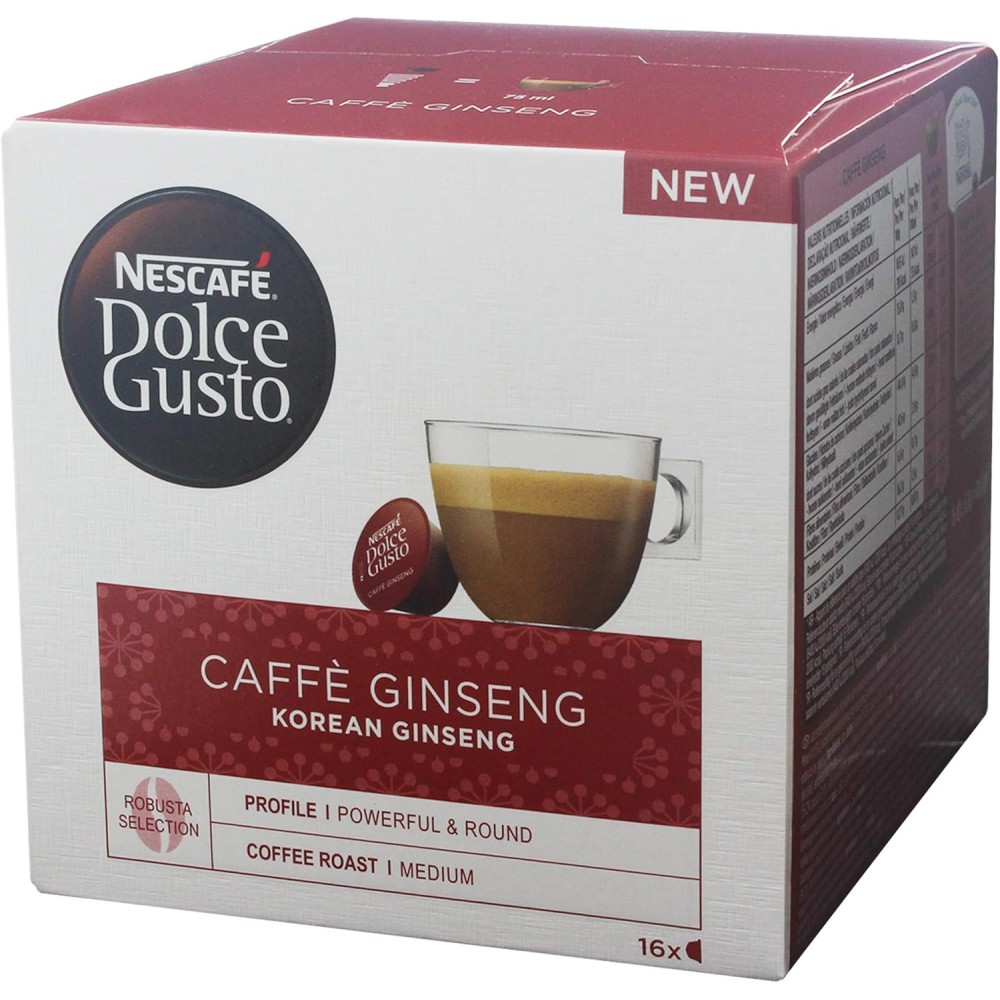 Nescafé Dolce Gusto Caffé Ginseng coreano Ginseng caffè capsula caffè 16 capsule