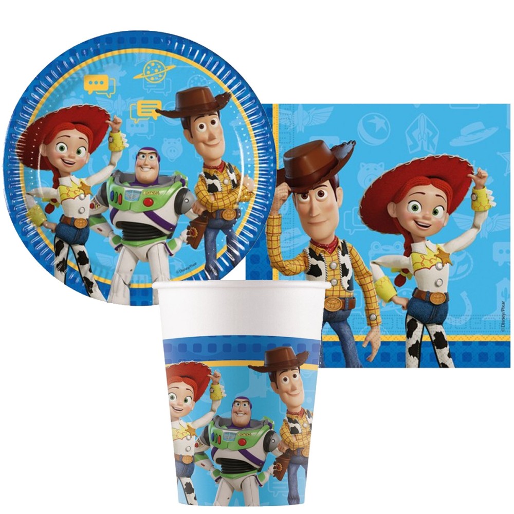 Kit compleanno Toy Story 5 per 16 persone