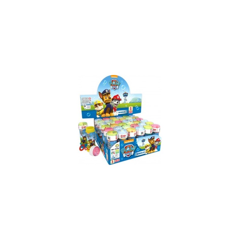 BOLLE DI SAPONE PAW PATROL 18 PZ