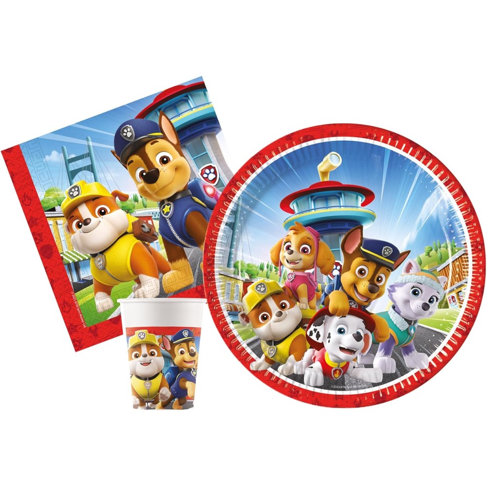 Kit Paw Patrol Rescue Heroes per 24 persone