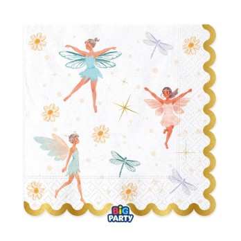 16 Tovaglioli 33 x 33 cm Fairy 76544