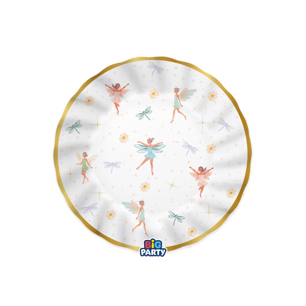 6 Piatti Ø 25 cm Fairy 76541