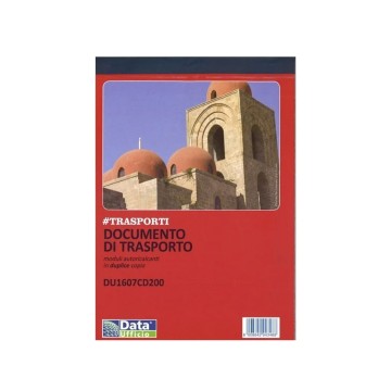 BLOCCO A5 documento di trasporto 3 copie x 33fg. du DATA UFFICIO 00400102