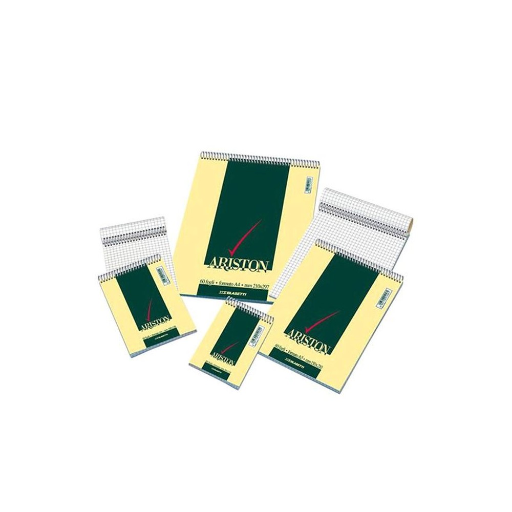 BLOCCO NOTES SPIRALATO ariston A6 60ff. 60gr. 5MM. 05140272