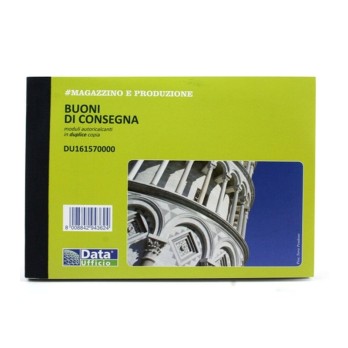 BUONO CONSEGNA 17x12 2 copie x 50fg. *du* DATA UFFICIO 00400066