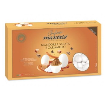 Confetti Maxtris Mandorla Salata e Caramello 1 kg MAXSAL