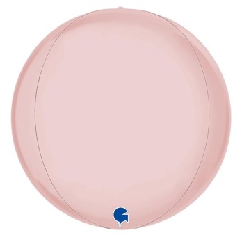 Palloncino in Foil 22 Sfera satinato rosa satin pink 4D Globe globo 38 cm 1574100SPP-P