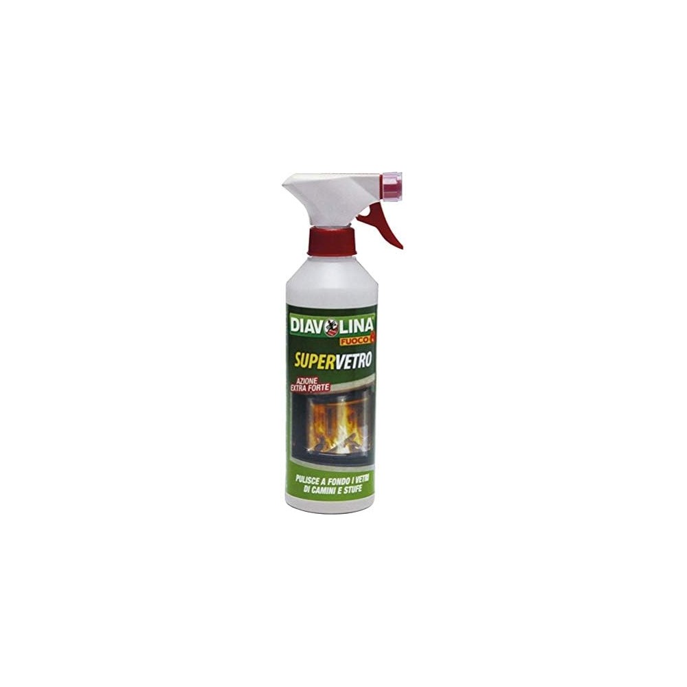 Detergente Per Vetri Spray"Stufe-Caminetti" Diavolina