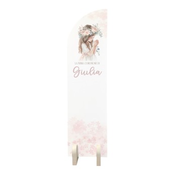 Paretina Prima Comunione Romantic Girl in polistirolo personalizzabile