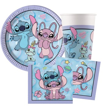 Kit Angel cute Stitch - Accessori Tavola per 8 persone