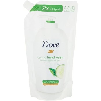 6 Dove Eco-Ricarica Cetriolo e Tè Verde Detergente Liquido
