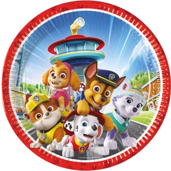 Piatti Paw patrol Rescue Heroes - 8pz