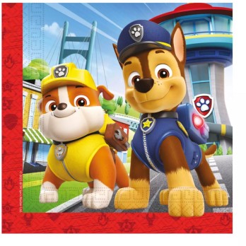 Tovaglioli Paw Patrol Rescue Heroes - 20pz